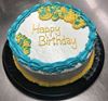 Birthday Cake with Happy Birthday written